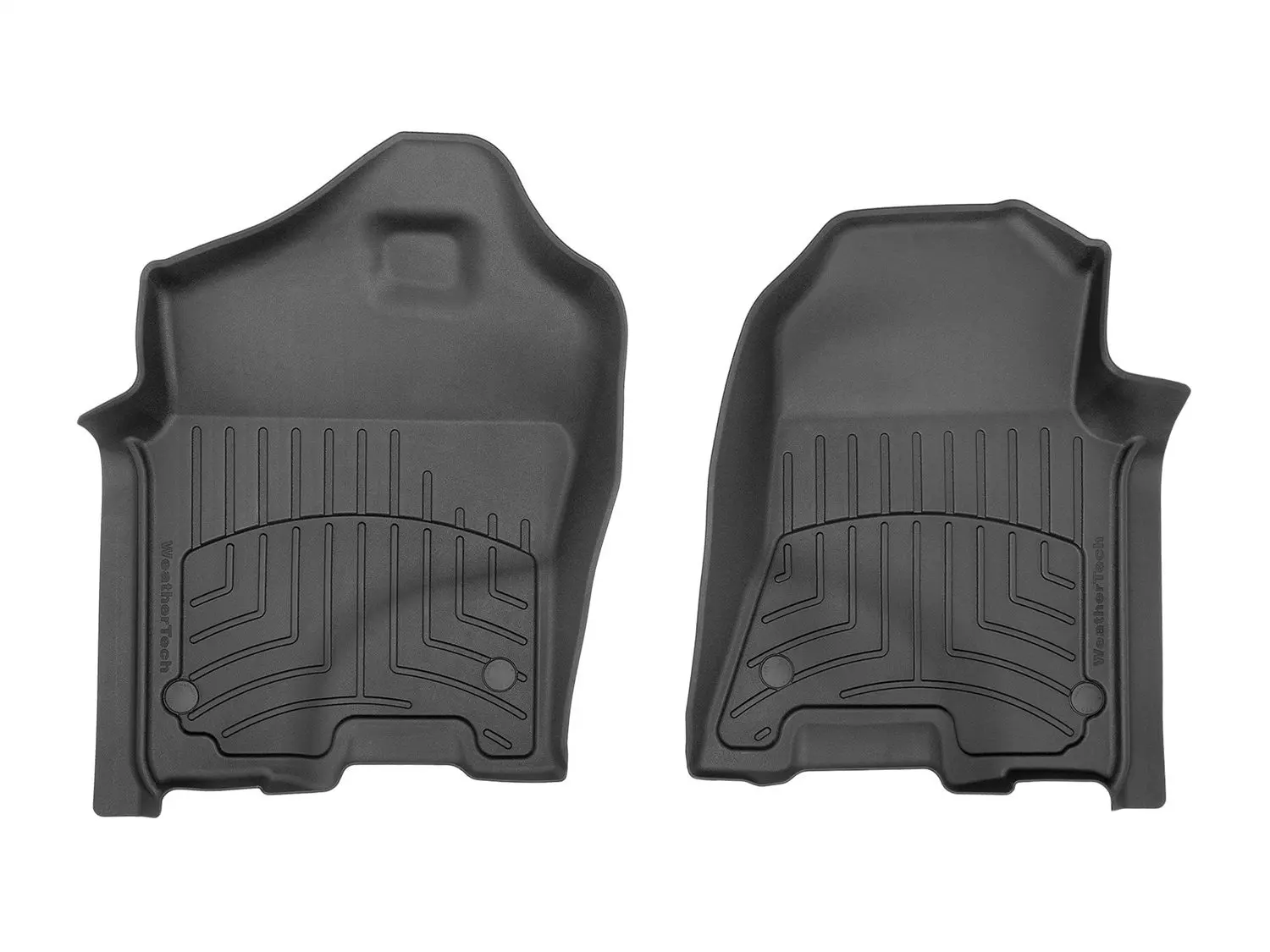 2019-2024 Ram 1500 WeatherTech Front Floorliner HP-Black-4414281IM-WT