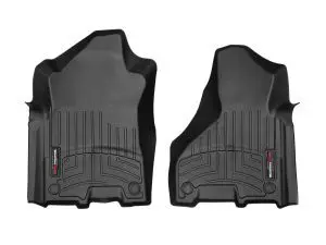 2019-2024 Ram 2500| 3500| 4500| 5500 WeatherTech Front Floorliner-Black-4415451-WT