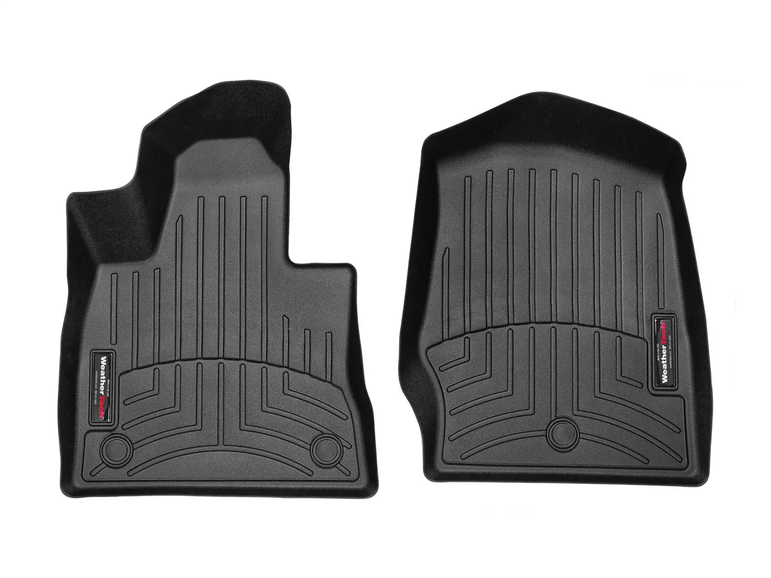 2020-2022 Ford Explorer WeatherTech Front Floorliner-Black-4415751-WT