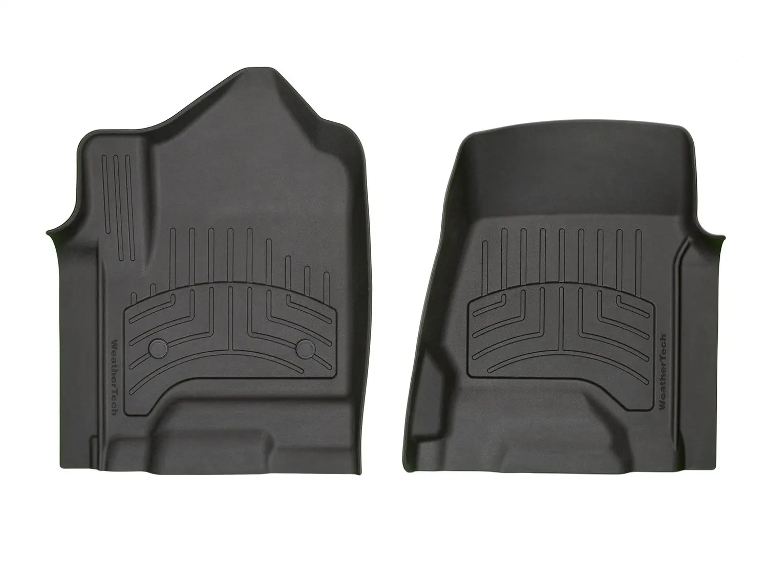 2020-2024 Tesla Y WeatherTech Front Floorliner-Black-4416491-WT