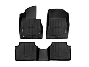 2020-2025 Hyundai| Kia Sonata| K5 WeatherTech Front and Rear Floorliners-Black-441598-1-2-WT