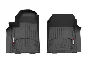 2024 Chevrolet Silverado EV WeatherTech Front Floorliner for Vinyl Floors-Black-4418801V-WT