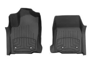 2024 Toyota Tacoma WeatherTech Front Floorliner HP-Black-4418461IM-WT