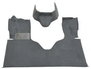 1984-1991 Ford E-350 Econoline Pass Area with Engine Cover Flooring-Cutpile