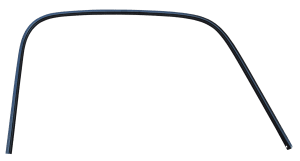 1947-1954 Chevrolet/ GMC Pickup Outer Window Trim (Drip rail), Passenger side