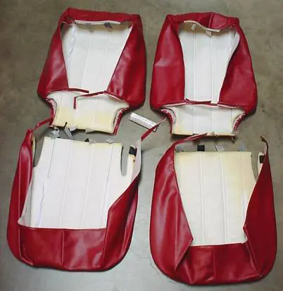 1974-1980 Chevy/GMC Pickup/Blazer/ Suburban Low Back Bucket Seat Cover Kit , Open Back - Image 4