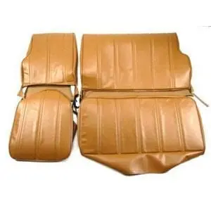 1984-1991 Chevy / GMC Suburban Middle Bench and Jump Seat Cover Kit with Carpet Back, Closed Back