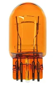 # 7443NA Bulb Wedge Base Natural Amber - PK 10-MB7443NA