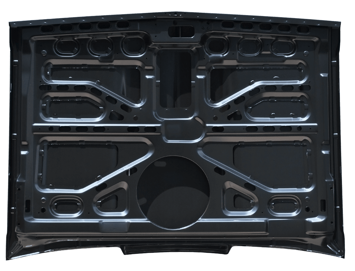 1981-1987 Chevy/GMC Pickup or Suburban Functional 2" Cowl Style Hood - Image 3