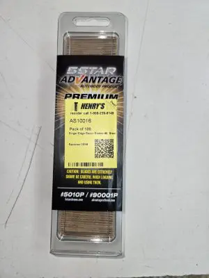 Singel Edge Razor Blades #9, Steel - PK 100-AS10016