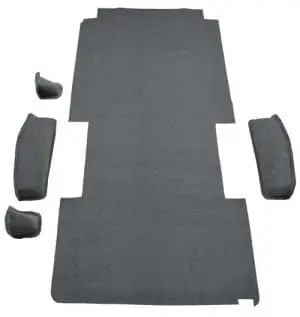 Cargo Area 1975-1983 Ford E-150 Econoline Ext Rear Fits 148 Wheel Base Cargo Area Cutpile-21211 top