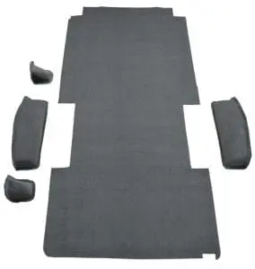 Cargo Area 1975-1983 Ford E-350 Econoline Ext Rear Fits 148 Wheel Base Cargo Area Cutpile-21225 top