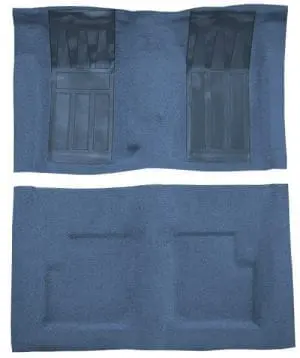 Complete 1970-1971 Ford Torino GT 2DR Convertible 4spd with 2 Med Blue Inserts Loop-16506 top