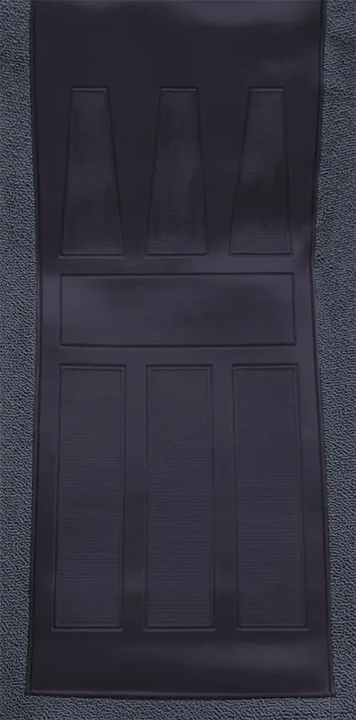 Complete 1971 Ford Torino GT 2DR Convertible 4spd with 2 Bright Blue Inserts Loop-13438 floor