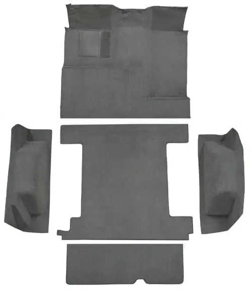 Complete 1974-1976 Ford Bronco 1 Gas Tank Complete with Tailgate Lock Cutpile-19668 top