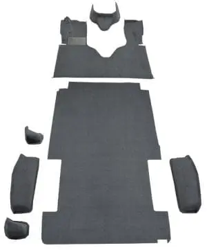 Complete 1984-1991 Ford E-150 Econoline Long with Engine Cover Fits 128 Wheel Base Complete Cutpile-22440 top