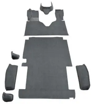 Complete 1984-1991 Ford E-350 Econoline Short with Engine Cover Fits 108 Wheel Base Complete Cutpile-21240 top