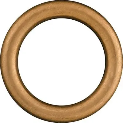 Drain Plug Gasket Crush Copper ID 18mm OD 24mm PK 10-MS17543