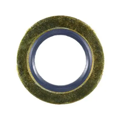 Drain Plug Gasket w/Rubber ID 9/16" Ford PK 10-MS17763