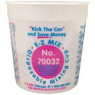 E-Z MIX Paint Mix Cup 1 Quart (32oz)-EZ70320-P