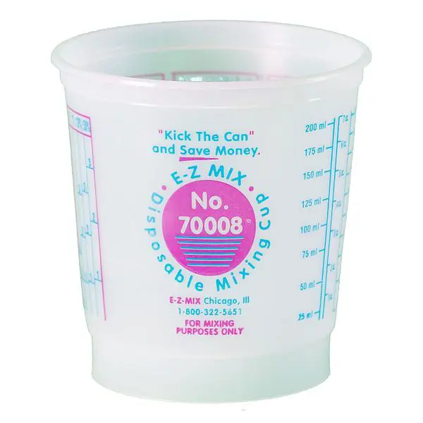 E-Z MIX Paint Mix Cup 1/2 Pint (8oz)-EZ70080-P