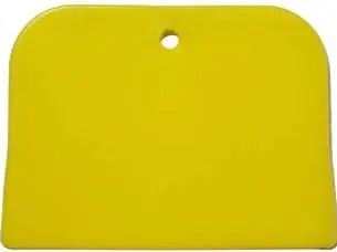 E-Z MIX Yellow Body Filler Spreader 3" x 5"-EZ510050-P