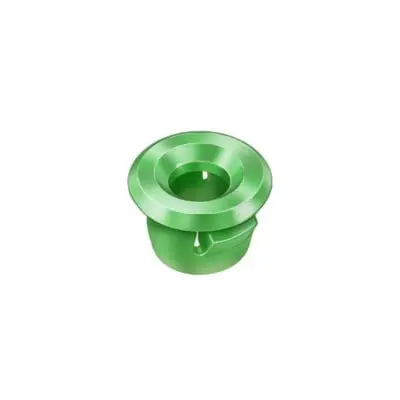 Ford Nylon Tubular Nut Plastic Green 3/8" - PK 25-WF30174