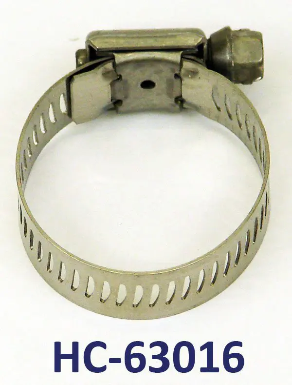 Fuel Tank SS Hose Clamp #16-HC-63016