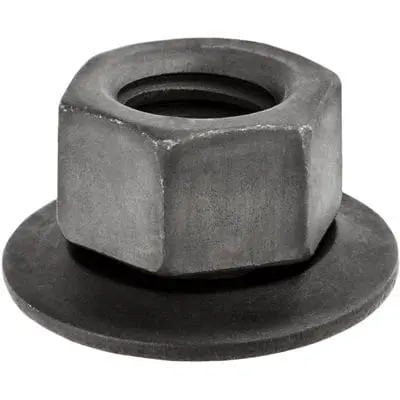 Hex Nut 3/8"-16 with Loose 7/8" Washer and 9/16" Hex Head - PK 25-WF33544