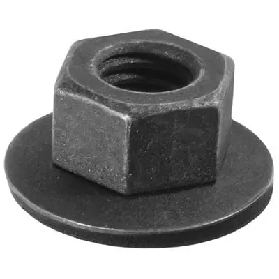 Hex Nut 6.3mm Fine Loose 16mm Washer- 11mmHx - PK 25-WF33754