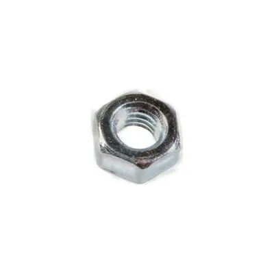 Hex Nut C8 Zinc Plated 6mm-1.0 (Hx10m) - PK 100-WF31836