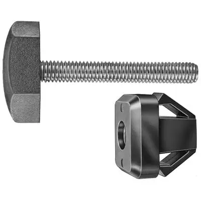 Hood Bumper Set 6mm Threaded Ford - PK 2-WF79143