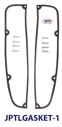1973-1987 Jeep J Series| Pickup Truck Tail Light Lens GASKET w/4 SCREWS FITS LEFT OR RIGHT SIDE-JPTLGASKET-1