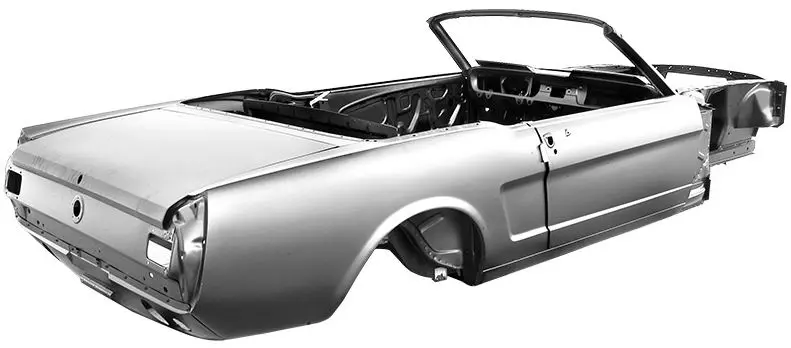 1966 Ford Mustang Full Body, Convertible-DYNMS66CV