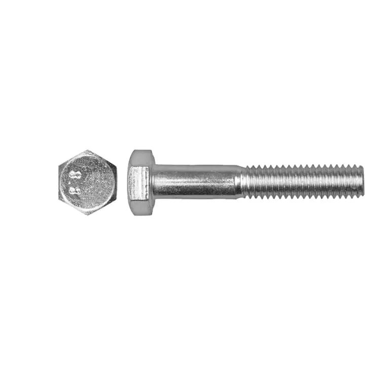 Metric 8.8 Hex Head Cap Screw 6-1.00 x 35mm