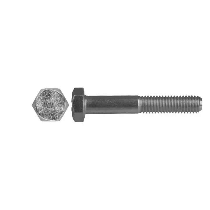 Metric 8.8 Hex Head Cap Screw 8-1.25 x 50mm