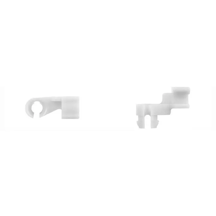 Natural Nylon Door Rod Clips 5.0mm Rod Size