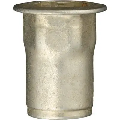 Nutsert Zinc Plated Stem 1/4"-20 Hex Hole - PK 15-WF36103