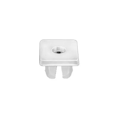 Nylon Nut #10 Screw Hole 8mm Square - PK 25-WF34544