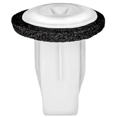 Nylon Nut #4 Screw 7mm Square Hole M12 Washer - PK 10-WF36633