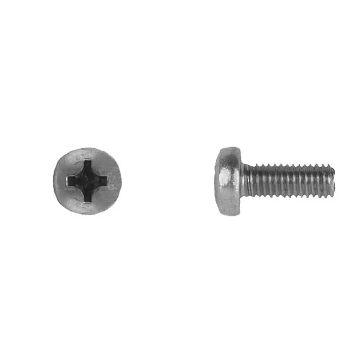 Phillips Pan Head Zinc Finish Machine Screw 6-1.00 x 16mm-WF69435