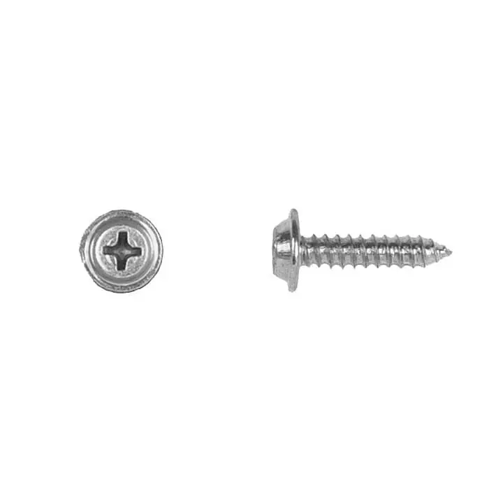 Phillips Zinc Flat Top Screw 8 x 3/4"