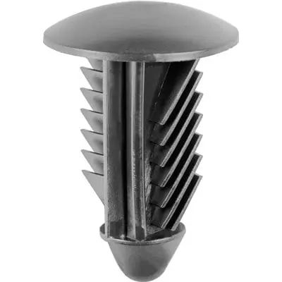 Push Nail 10.5mm Hole x 25mm Long-21.5mm Head Black - PK 15-WF42063