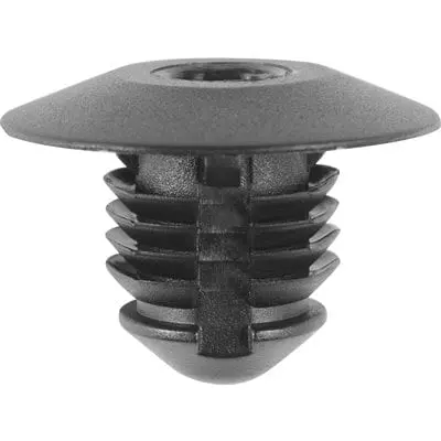 Push Nail 12.5mm Hole x 20mm Long-25mm Head Black PK 25-WF42074