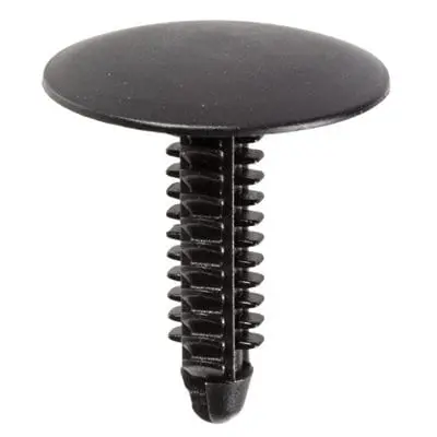 Push Nail 1/4" Hole x 1-1/16" Long 1" Head Black-WF41930-P