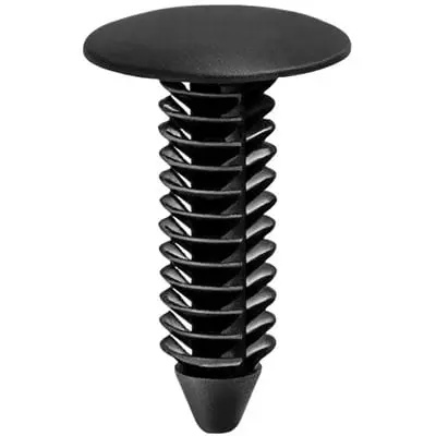 Push Nail 1/4" Hole x 1-1/16" Long -11/16" Head Black-WF41810-P