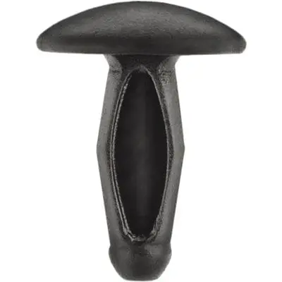 Push Nail 1/8" Hole Black w/Strip Trim - PK 100-WF43076