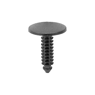 Push Nail 3/16" Hole x 3/4" Long 9/16" Head Black-WF41600-P