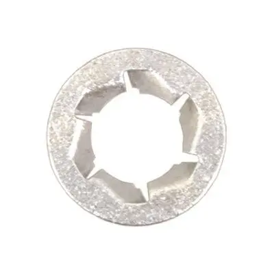 Push Nut 12mm   Standard Flange - PK 100-WF48646