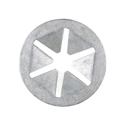 Push Nut 6mm Unthreaded  Shaft- 24mm O.D. - PK 50-WF48345